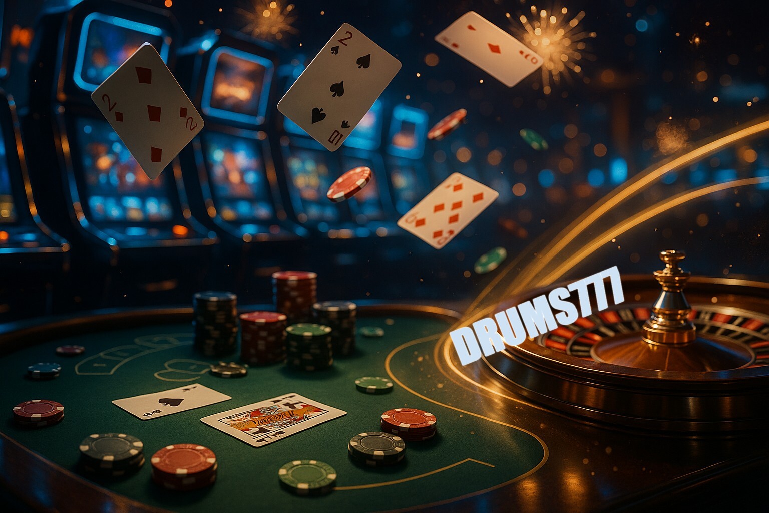 Jogos emocionantes no DRUMS777