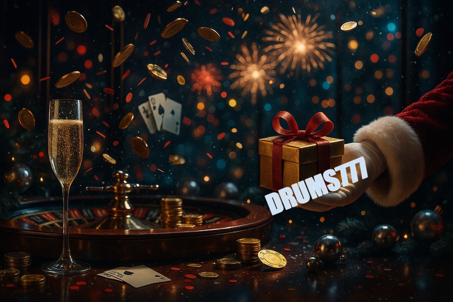 Promoções de Ano Novo no DRUMS777